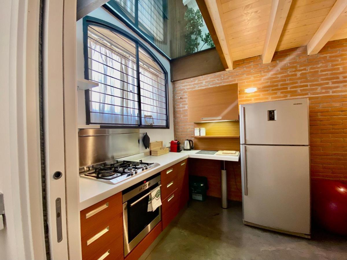 Luxury Industrial Apt Vicino Al Centro Con Garage Brescia Eksteriør bilde