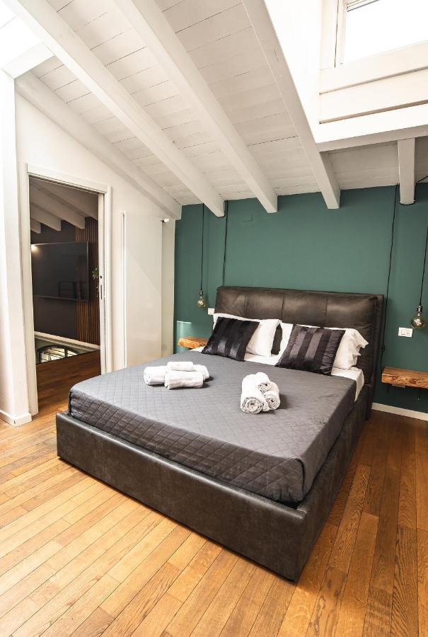 Luxury Industrial Apt Vicino Al Centro Con Garage Brescia Eksteriør bilde